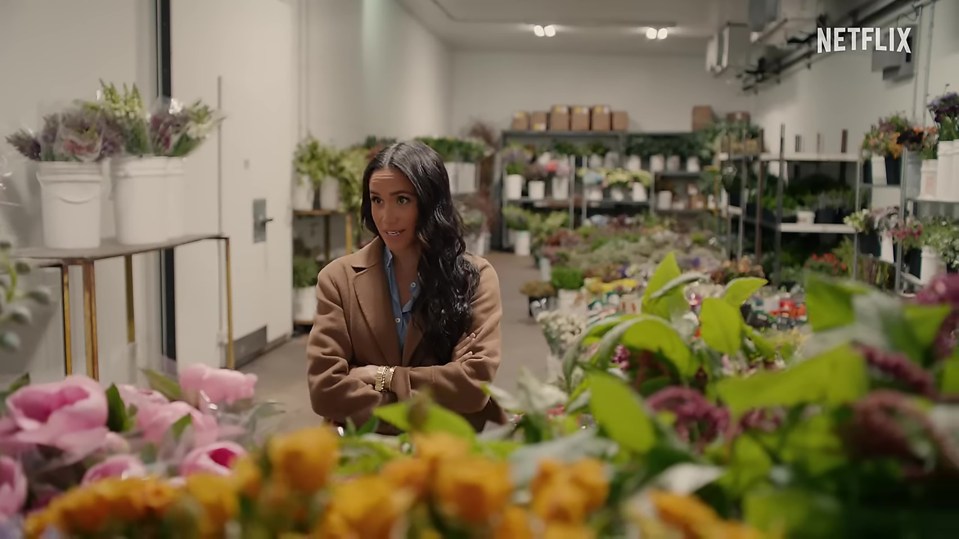 She could be seen cooking, baking, arranging flowers and even beekeeping