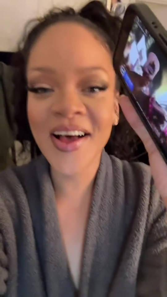 Rihanna was quick to shut down one troll on Instagram, who referred to her as 'forehead'