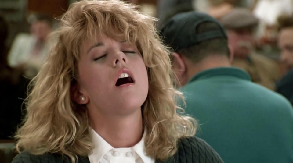 Meg Ryan in When Harry Met Sally.