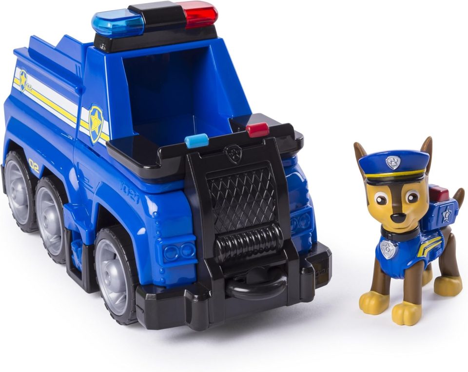 Paw Patrol Chase's police truck and figure.