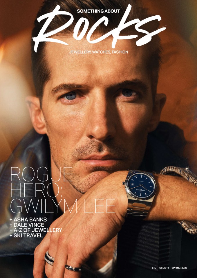 Magazine cover featuring Gwilym Lee.