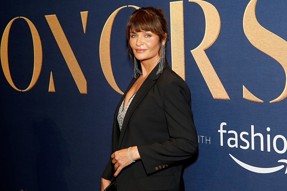 Helena Christensen at the 2024 WWD Honors.