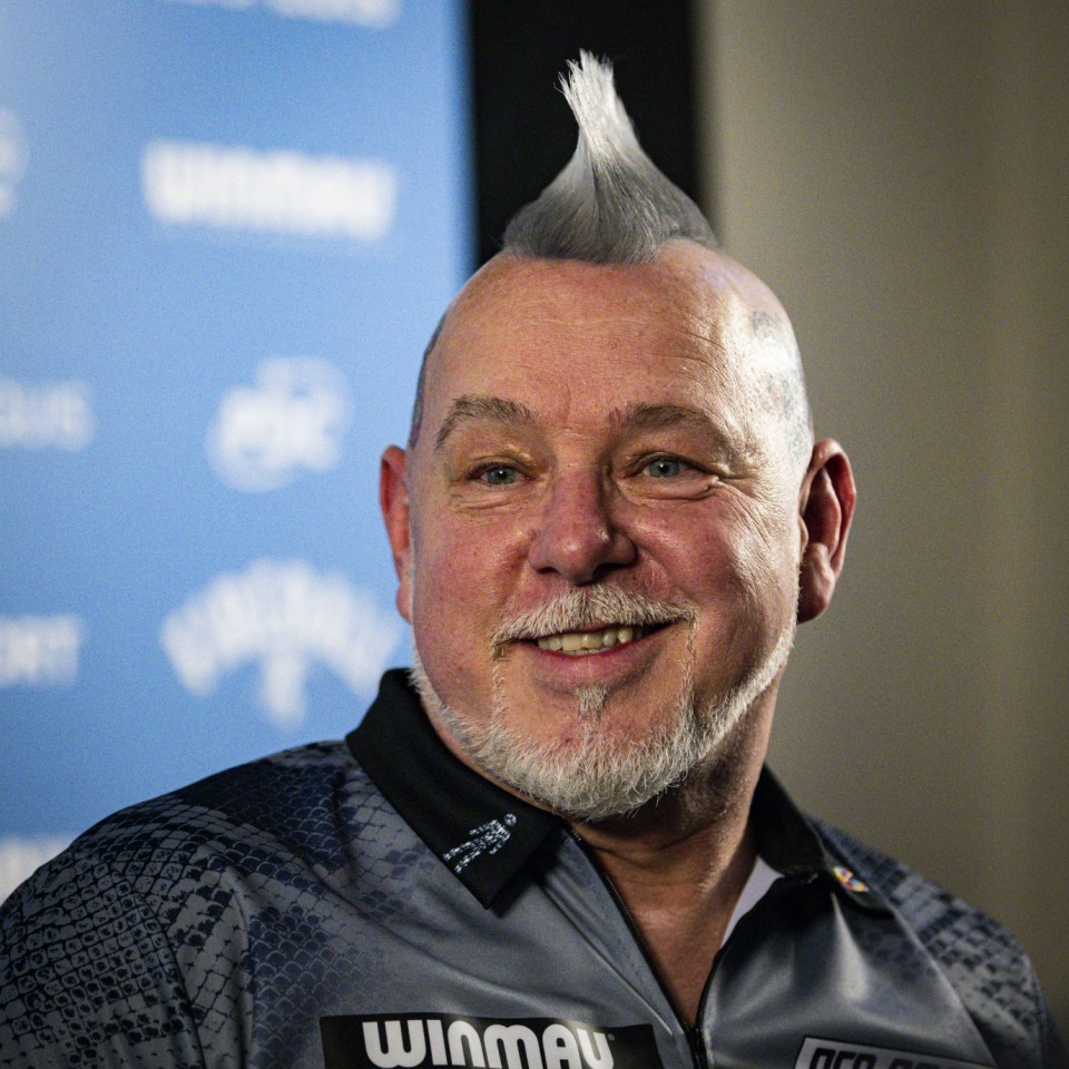 Mandatory Credit: Photo by Godfrey Pitt/Action Plus/REX/Shutterstock (15124625br) Peter Wright looks hppy after his win; 30th January 2025, Arena MK, Milton Keynes, England; 2025 PDC Winmau Darts Masters Day 1. Winmau World Masters, Darts, Day 1, Milton Keynes, UK - 30 Jan 2025