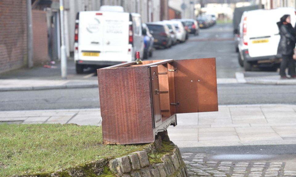 Condom Ban for troubled Preston Neighbourhood undER strict new rules The new rules could be introduced to curb the antisocial behaviour around the Fishwick area amongst other things discarding used condoms and drug needles .Pic shows Flytipping on the Fishwick Estate