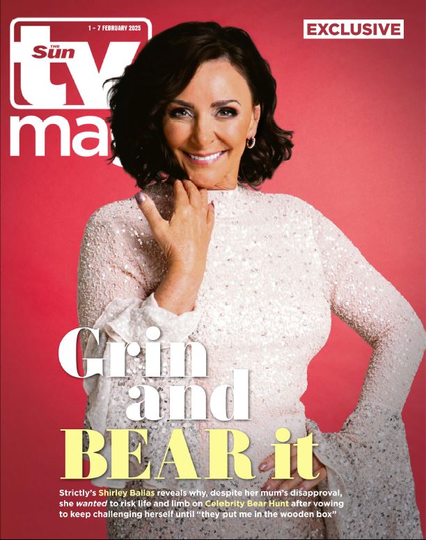 Shirley Ballas on the cover of TV Magazine.