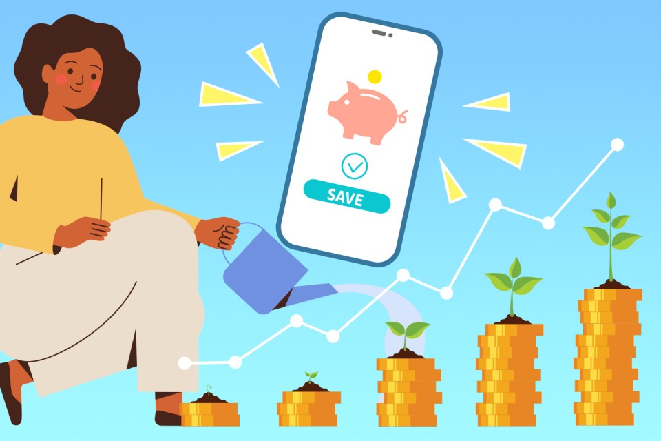 Savings apps can help you put away money without too much effort