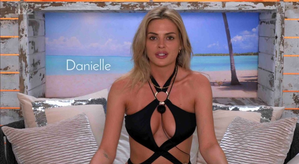 Danielle from Love Island All Stars.