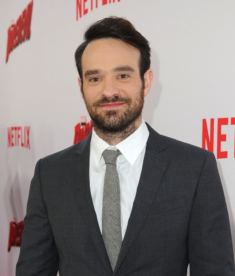 Charlie Cox at the premiere of Netflix's Daredevil.