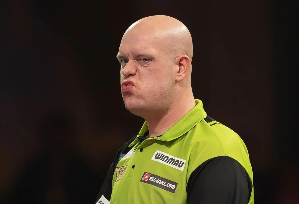 Michael van Gerwen lost 7-3 in the final