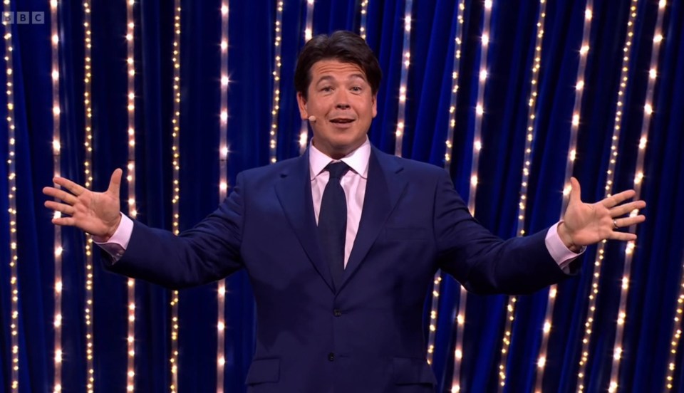 Michael McIntyre on a BBC show.