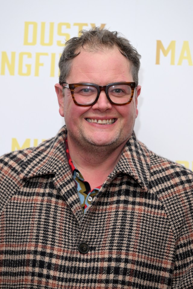 Alan Carr at the Mazz Murray Dusty Springfield musical.