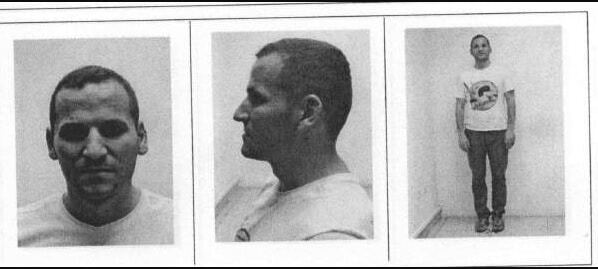 Mugshots of the "King of Cocaine," an Albanian gangster.