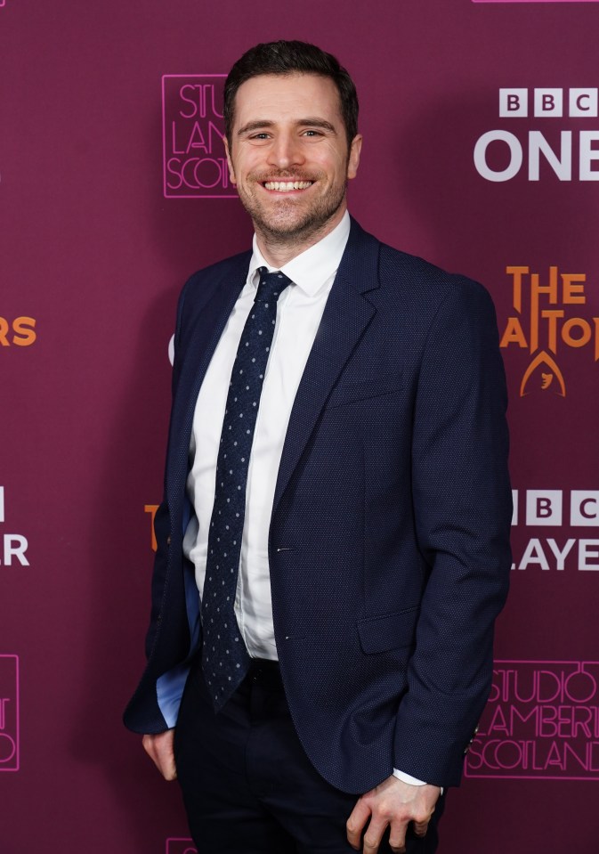 Alexander at a photocall for BBC's The Traitors.