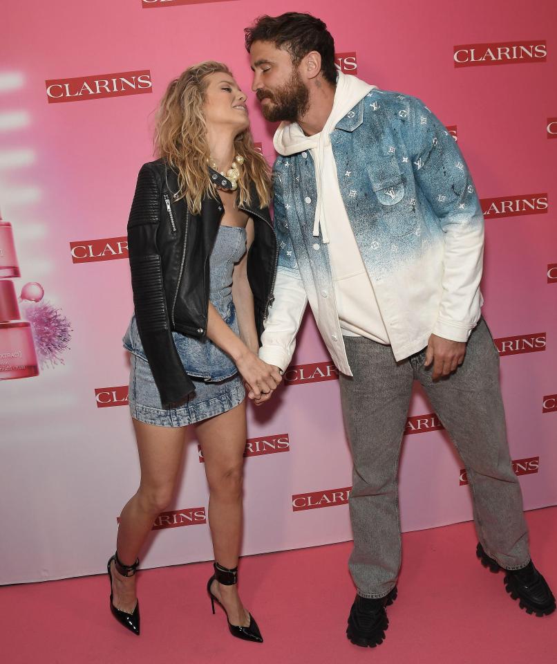 AnnaLynne McCord and Danny Cipriani at the Clarins Multi-Active Launch.