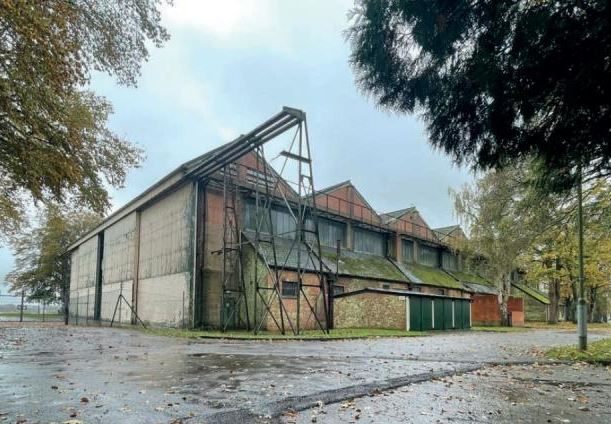 Proposed e-karting facility at Bicester Heritage.