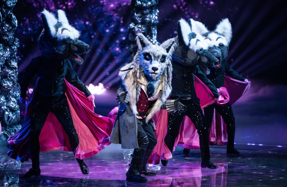 Wolf costume from The Masked Singer on ITV.