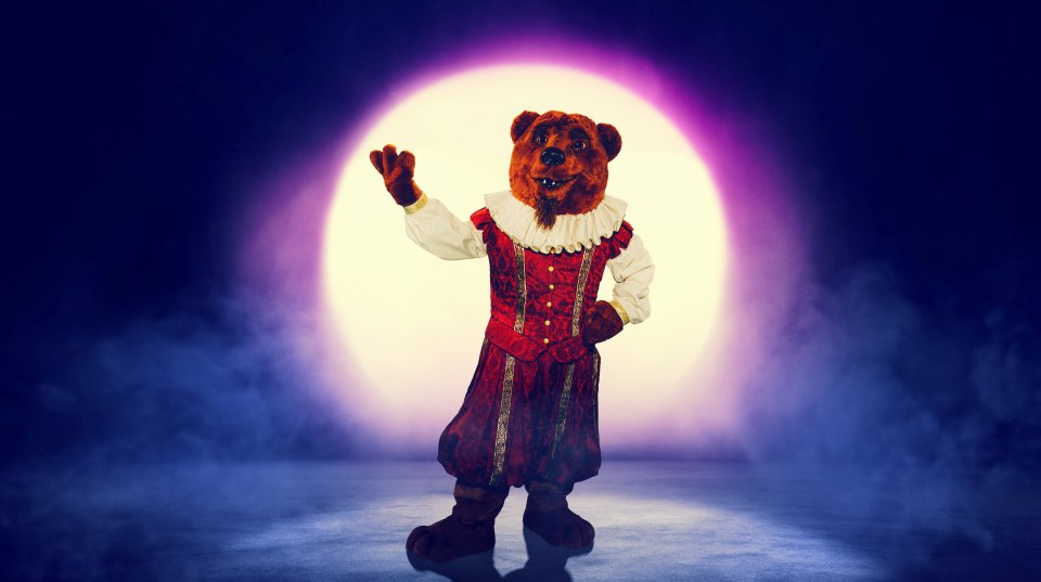 The Masked Singer Bear costume.