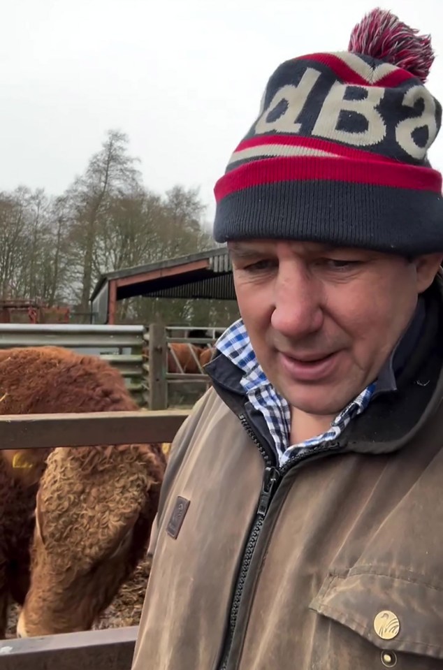 Julian White, former England rugby player and current farmer.