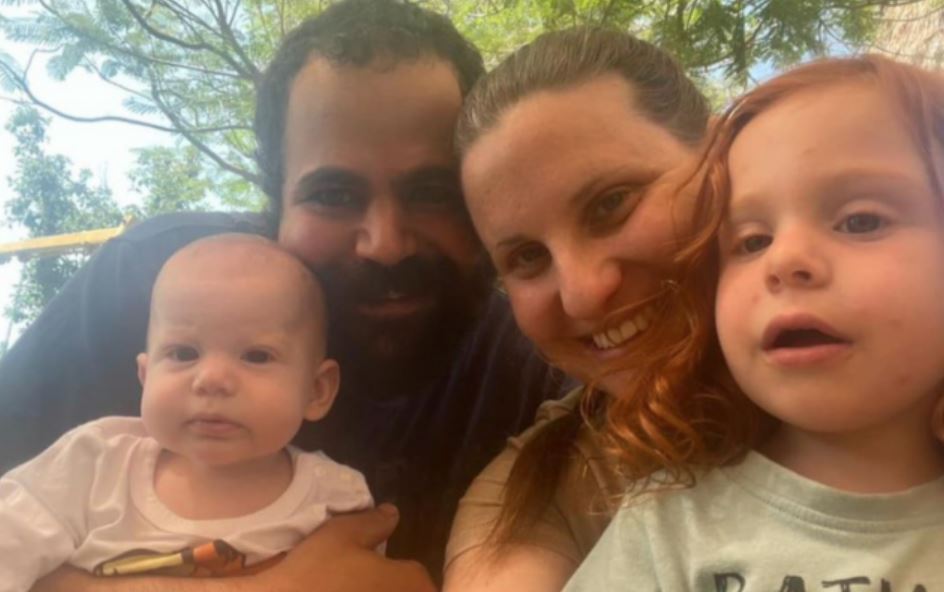 The Bibas family: father Yarden, mother Shiri, baby Kfir, and four-year-old Ariel.