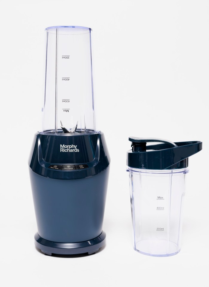 The Morphy Richards Compact Sports Blender is larger than other models