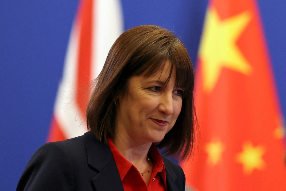 Rachel Reeves, Britain's Chancellor of the Exchequer.