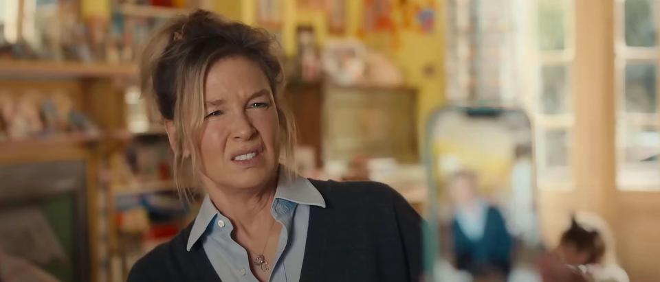 Renee Zellweger in a still from *Bridget Jones: Mad About the Boy*.