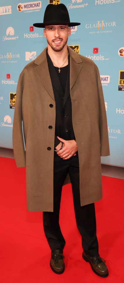 Ruben and the Love Island host first met in September at the MTV Europe Music Awards