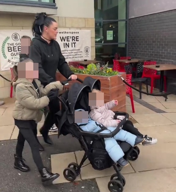 Benefits mum-of-seven begs strangers to 'send me a tenner' & then gets annoyed when people want to help her out with essentials instead of cash, TAKEN WITH NO PERMISSION:, //www.tiktok.com/@bigbirch01/video/7456075927680814368