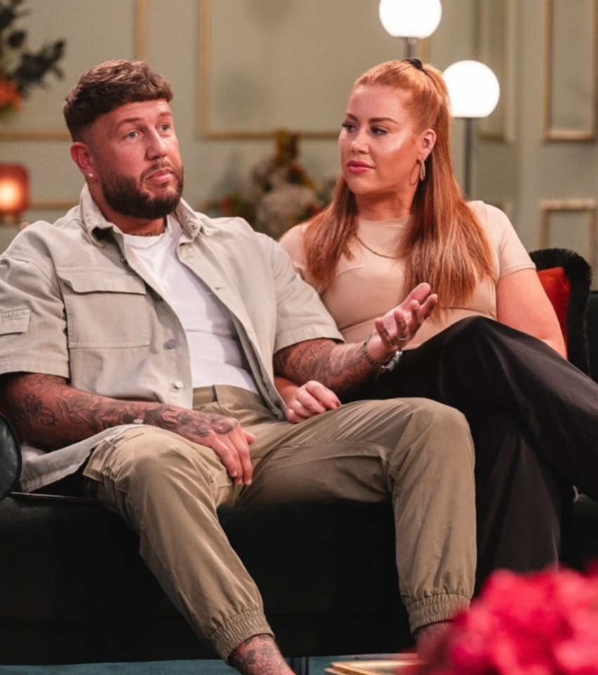 Polly Sellman and Adam Nightingale from Married at First Sight.