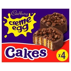 Cadbury Creme Egg Cakes (pack of 4)