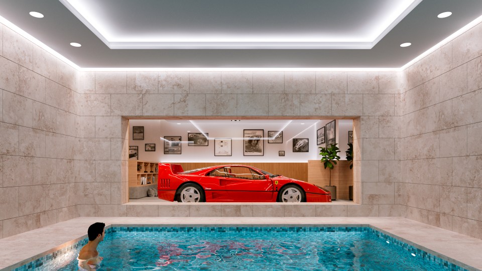 Architect Jonathan Clark builds the world's most luxurious underground supercar garages