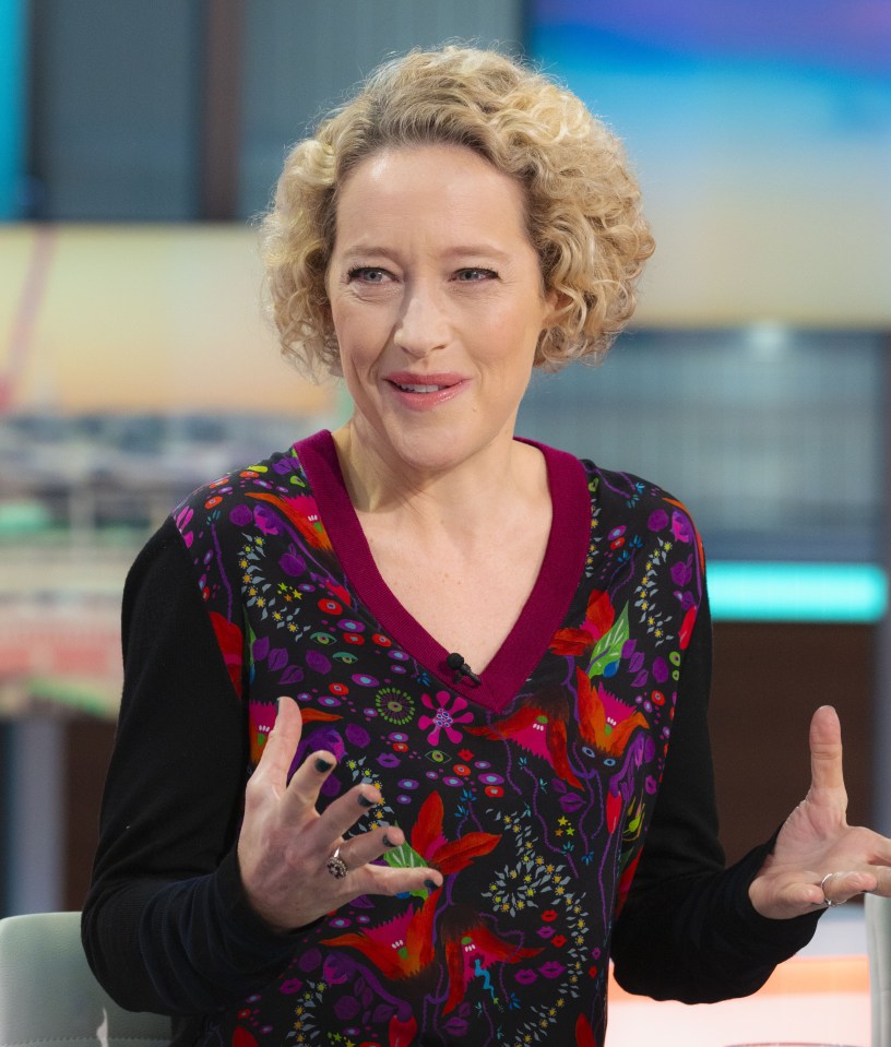 Cathy Newman on Good Morning Britain.