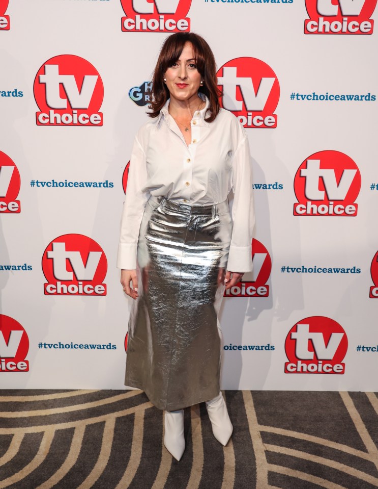 Natalie Cassidy at the TV Choice Awards.