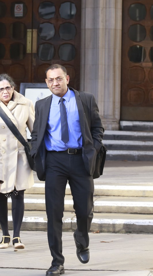 Ivan Soares outside Central London County Court.