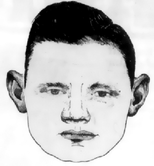 Sketch of Jack the Stripper suspect.