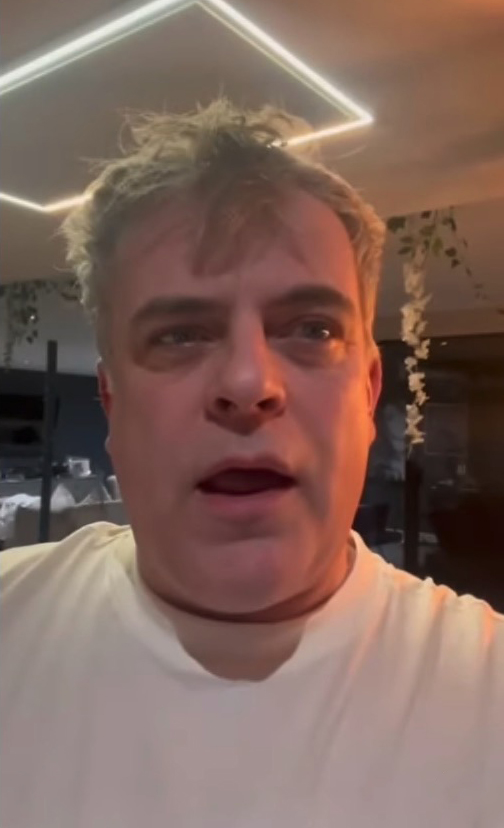 Simon Gregson sharing a health update.