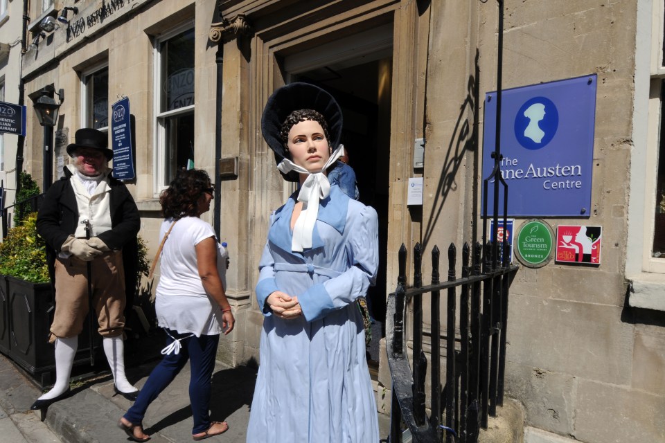 The Jane Austen Centre in Bath, England.