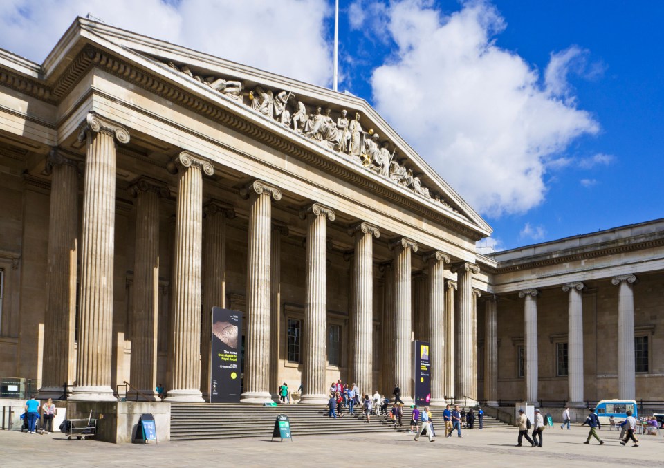 The British Museum in London.