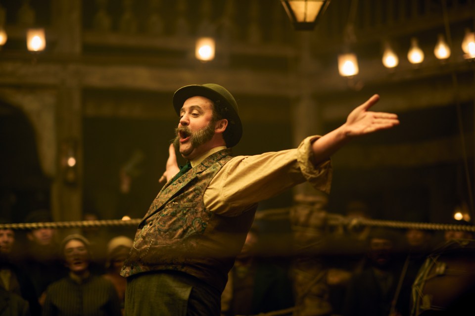 Daniel Mays as ‘Punch’ Lewis in the new thriller