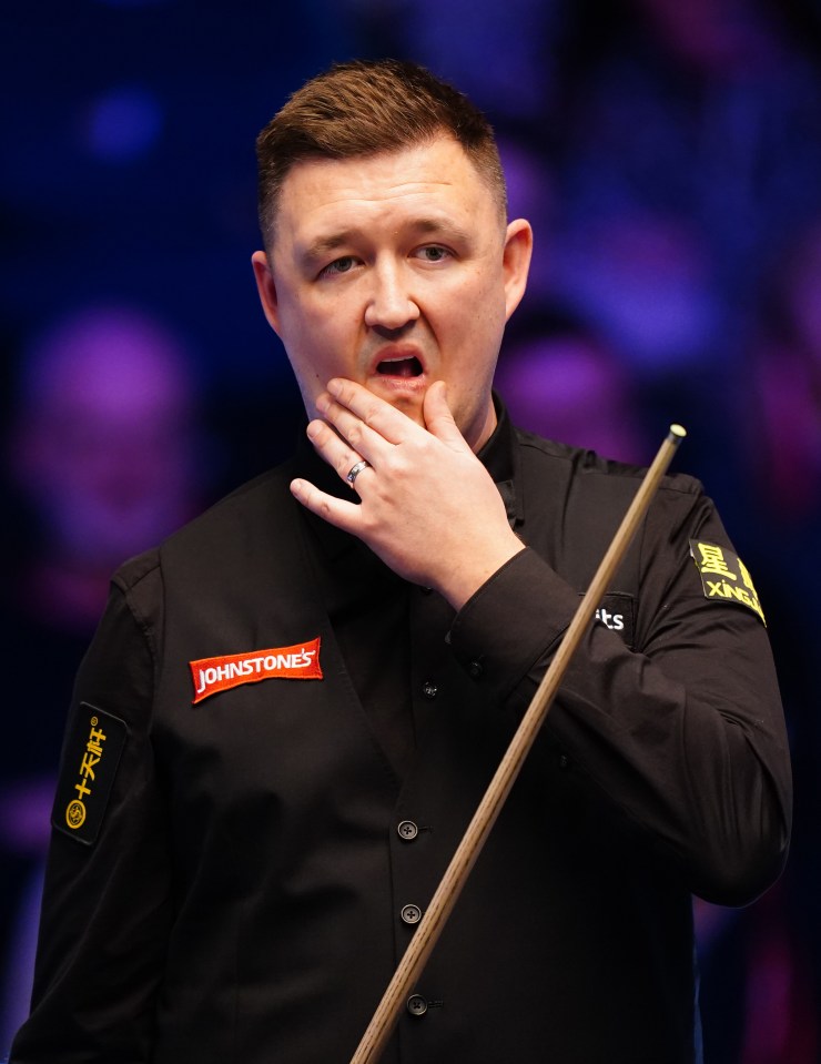 Kyren Wilson at the 2025 Johnstone's Paint Masters.