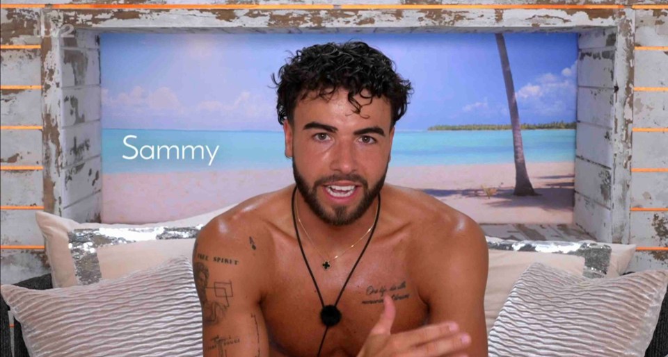 Sammy from Love Island speaking.