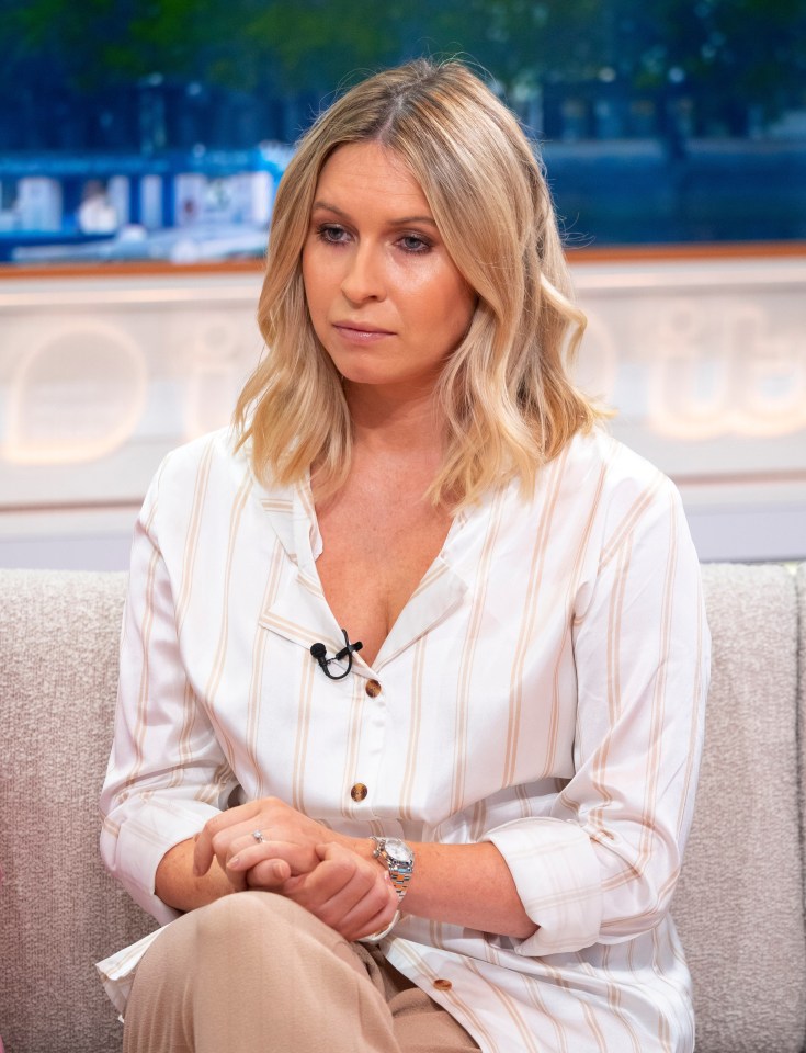 Brooke Kinsella on Good Morning Britain discussing a knife crime storyline on EastEnders.