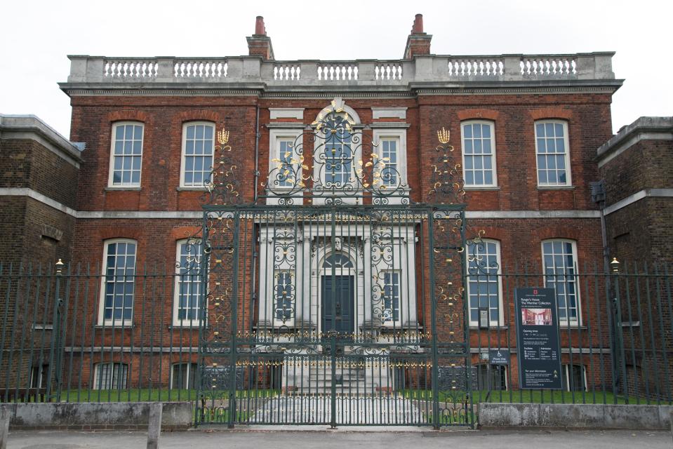 Front view of Ranger's House, home of the Wernher Collection.