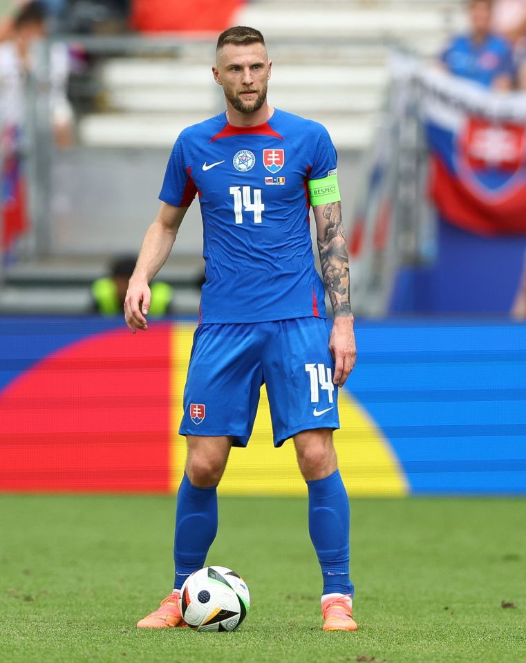 Skriniar shone at Euro 2024 for Slovakia