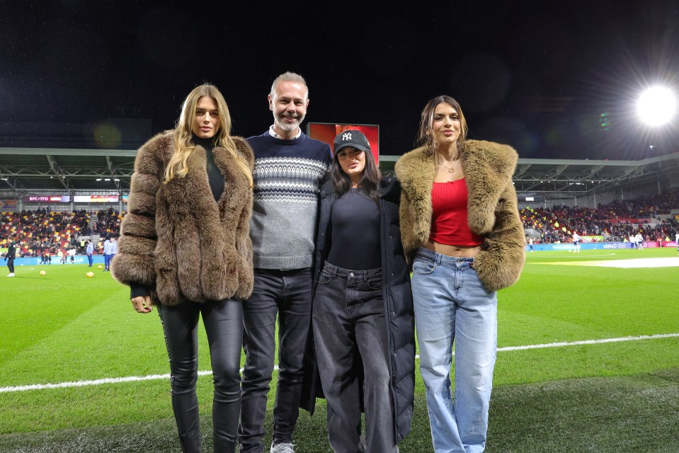 Love Islanders Arabella Chi and Olivia Hawkins pose with Ekin-Su Cülcüloglu ahead of Love island All Stars later this month