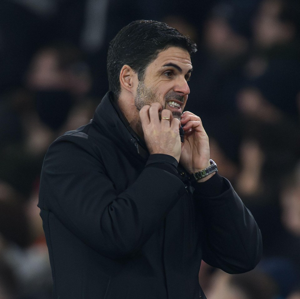 Mikel Arteta, Arsenal manager, at Emirates Stadium.