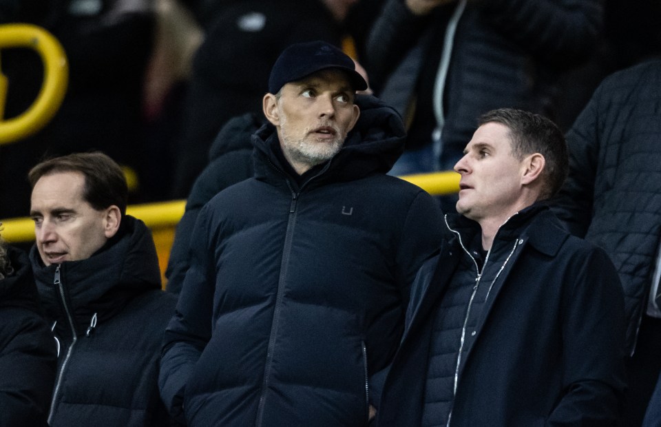 England manager Thomas Tuchel looked on as Gibbs-White inspired Forest to victory