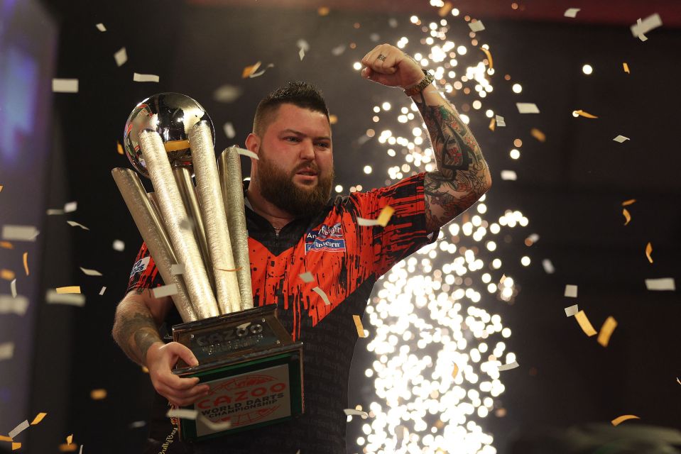 It is bad news for Michael Smith as the prize money from his 2023 Ally Pally glory drops off