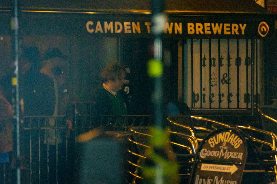 Yungblud at Camden Town Brewery in London.