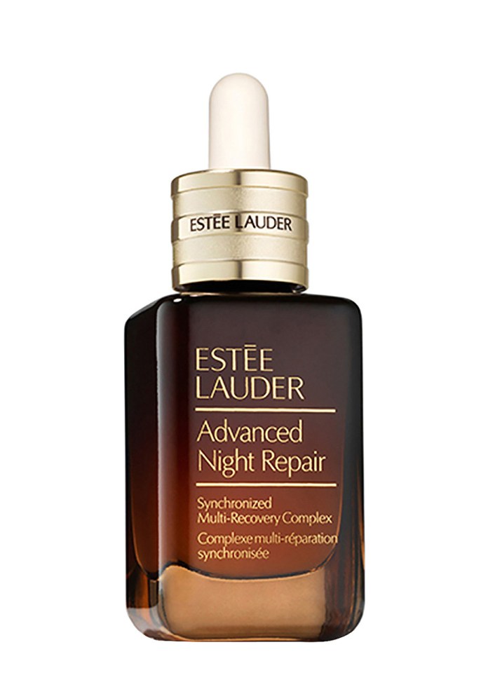 Estee Lauder Advanced Night Repair serum bottle.